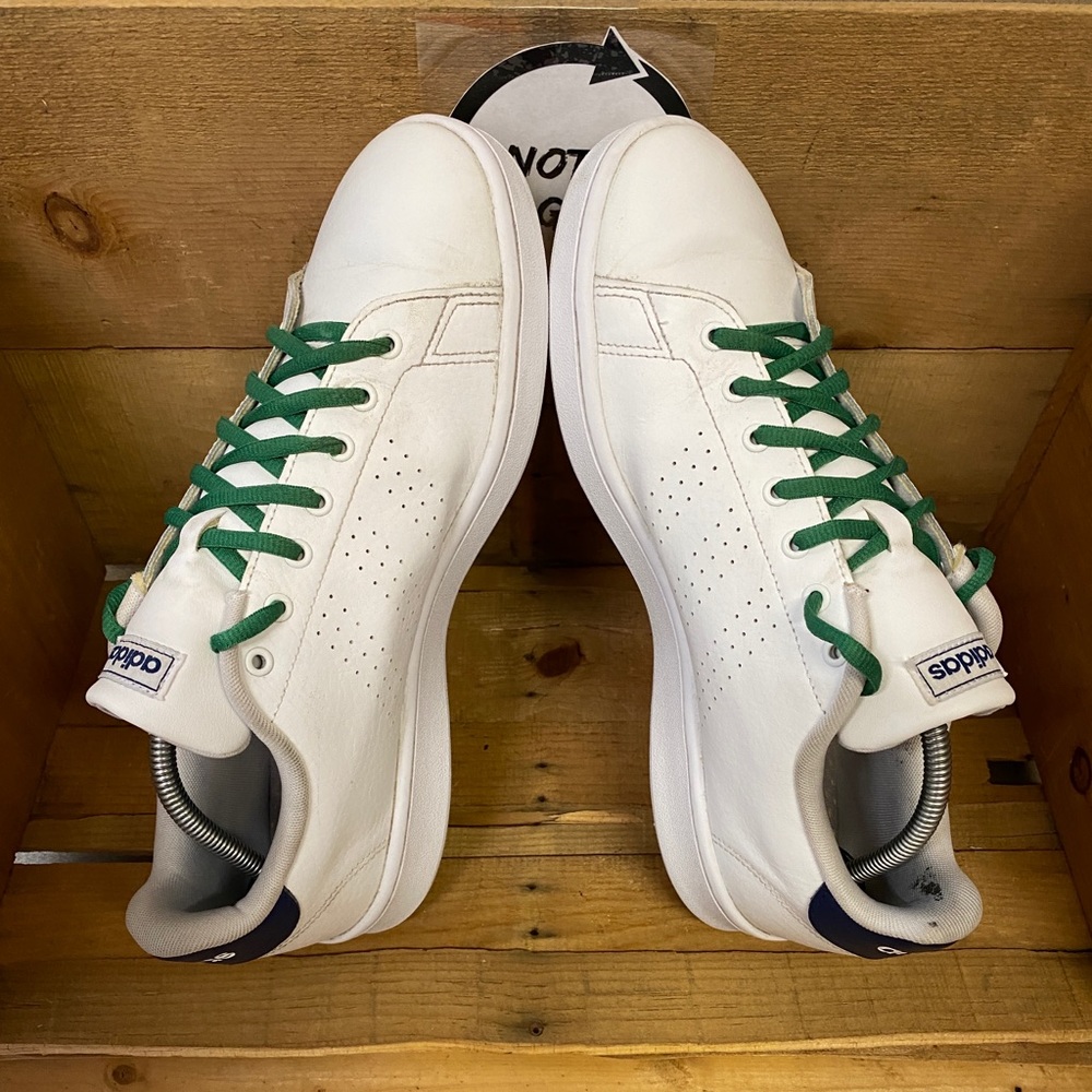 *SOLD* Men’s Adidas Advantage White Sneakers - Picture 6 of 12